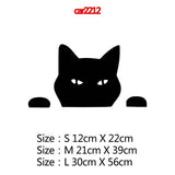 Various Funny CAT Vinyl Car Decals / Stickers - 3 sizes to choose from