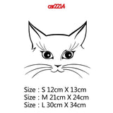 Various Funny CAT Vinyl Car Decals / Stickers - 3 sizes to choose from