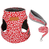Small Dog or Cat Vest Travel Harness Leash Set
