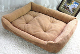 Plush Comfortable Dog Bed with bolster edges- 3 sizes to choose from