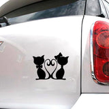 CAT LOVE Vinyl Car Decal Window Decoration