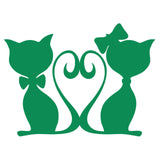 CAT LOVE Vinyl Car Decal Window Decoration