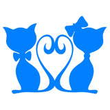 CAT LOVE Vinyl Car Decal Window Decoration