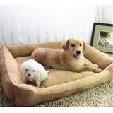 Plush Comfortable Dog Bed with bolster edges- 3 sizes to choose from