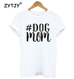 # DOG MOM Women's Cotton T-Shirt Plus Sizes Sm - 3XL Tee