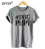 # DOG MOM Women's Cotton T-Shirt Plus Sizes Sm - 3XL Tee