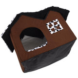 Luxurious & Comfortable Padded Cat or Small Dog House / Pet Cave